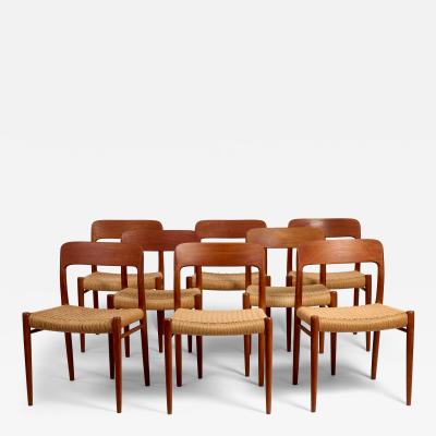  NIELS O MOLLER Danish Dining Chairs