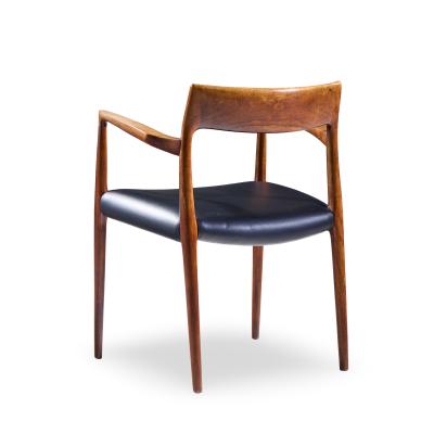  NIELS O MOLLER Niels Moller Model 57 Mid Century Danish Rosewood Chair