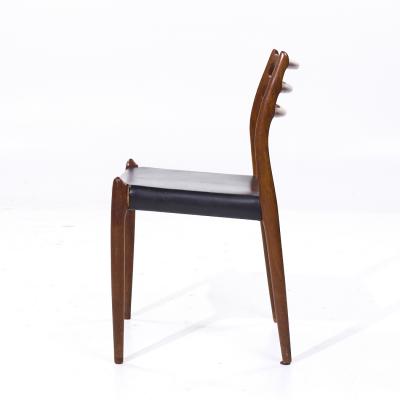  NIELS O MOLLER Niels Moller Model 78 Mid Century Danish Teak Dining Chairs Set of 4