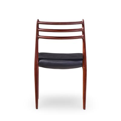  NIELS O MOLLER Niels Moller Models 75 and 78 Danish Teak Dining Chairs Set of 6
