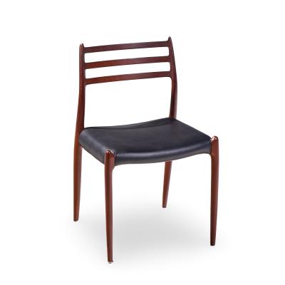  NIELS O MOLLER Niels Moller Models 75 and 78 Danish Teak Dining Chairs Set of 6