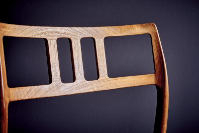  NIELS O MOLLER Set of 4 Model 79 Dining Chairs by Niels Otto M ller