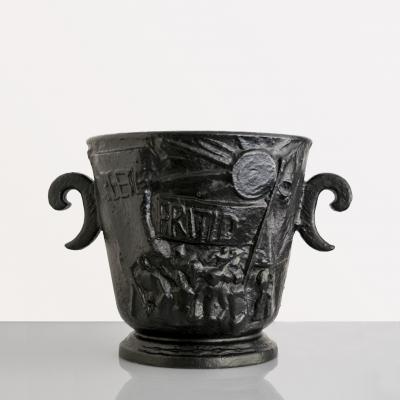 Nafveqvarns Bruk SCANDINAVIAN CAST IRON LEISURE URN BY N FVEQVARNS BRUK 1930