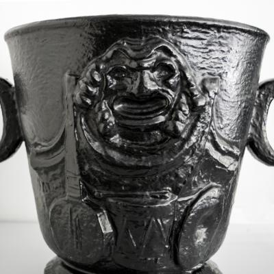 Nafveqvarns Bruk SCANDINAVIAN CAST IRON LEISURE URN BY N FVEQVARNS BRUK 1930