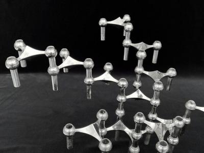  Nagel Stoffi Caesar Stoffi Modular Candle Holder for Fritz Nagel Germany 1960s