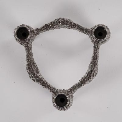  Nagel Stoffi Thirteen Original Nickel Plated Variomaster Candleholders