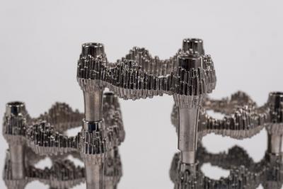  Nagel Stoffi Thirteen Original Nickel Plated Variomaster Candleholders