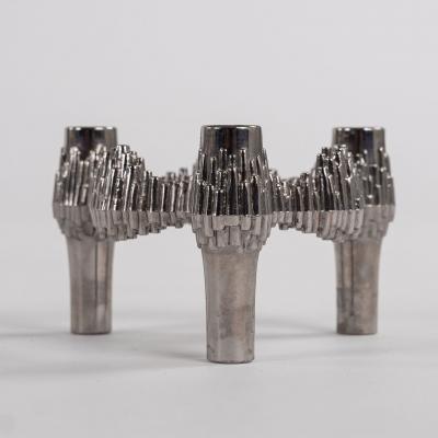  Nagel Stoffi Thirteen Original Nickel Plated Variomaster Candleholders