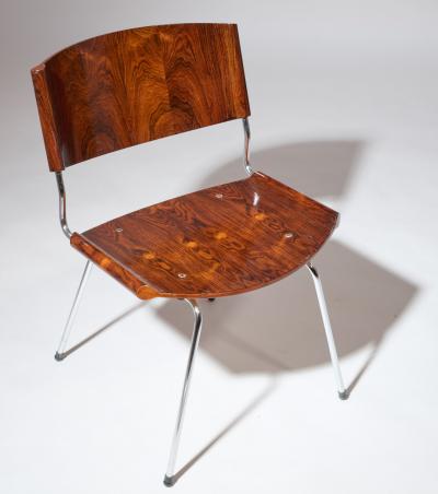  Nana Ditzel Exceptional Set of Six Mid Century Danish Chairs