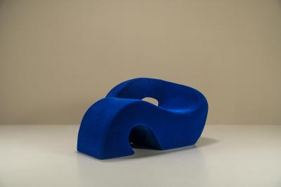 Nani Prina Sculptural Lounge Chair Model Sess by Nani Prina for Sormani Italy 1960s