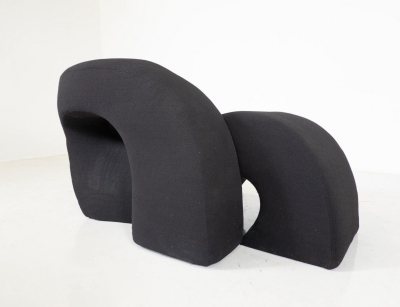  Nani Prina Sculptural Sess Lounge Chair by Nani Prina for Sormani 1968