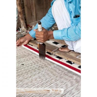  Nanimarquina M lange Color 1 Hand Loomed Rug by Sybilla for Nanimarquina