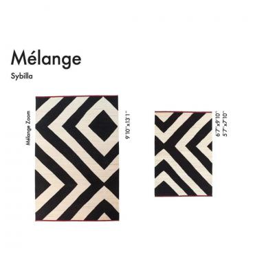  Nanimarquina M lange Zoom Hand Loomed Rug by Sybilla for Nanimarquina