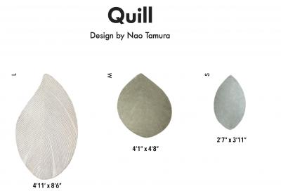  Nanimarquina Set of 3 Quill Rugs by Nao Tamura for Nanimarquina