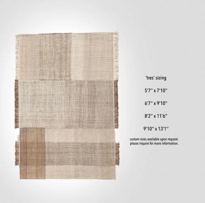  Nanimarquina Tres Vegetal Hand Loomed Rug for Nanimarquina