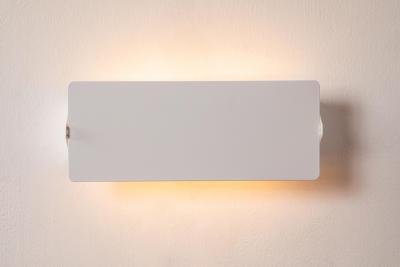  Nemo Lighting Large Charlotte Perriand Applique Volet Pivotant Double Wall Light in White