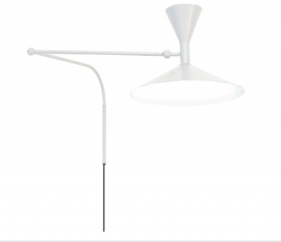  Nemo Lighting Le Corbusier Lampe de Marseille Wall Lamp for Nemo