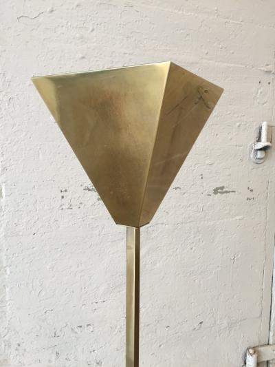  Nessen Studios Adjustable Brass Torch re Lamp by Nessen