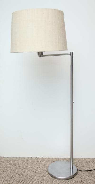  Nessen Studios Early Swing Arm Floor Lamp by Nessen Studio