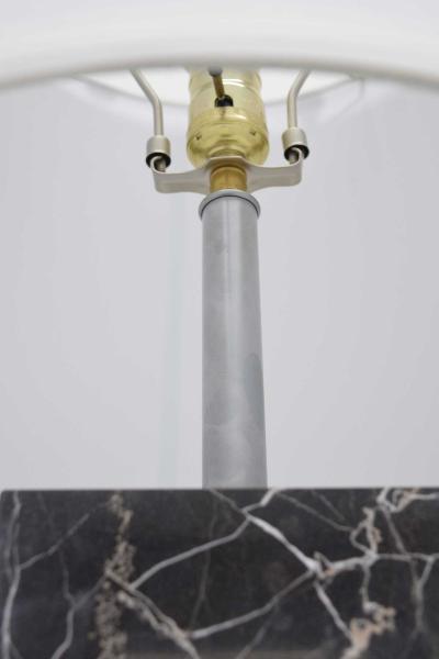  Nessen Studios Nessen Studio Marble Table Lamps in Black Marble
