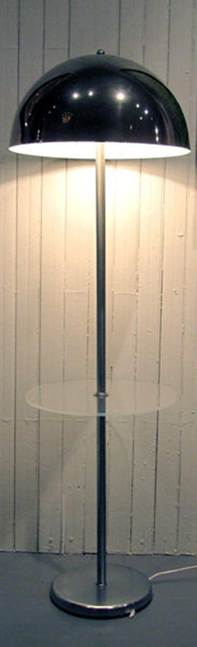  Nessen Studios Two Vintage Midcentury Floor Lamps by Nessen Studio