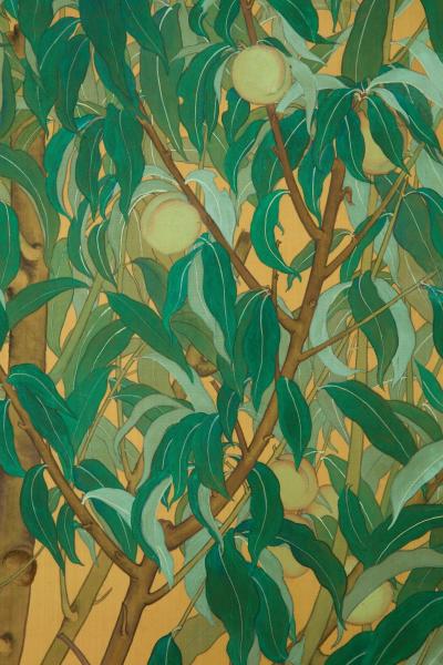  Nihonga Peach Tree 1920s 30s