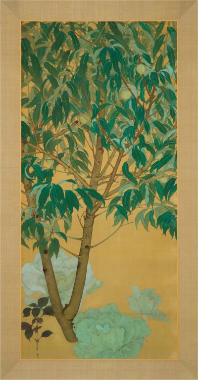  Nihonga Peach Tree 1920s 30s