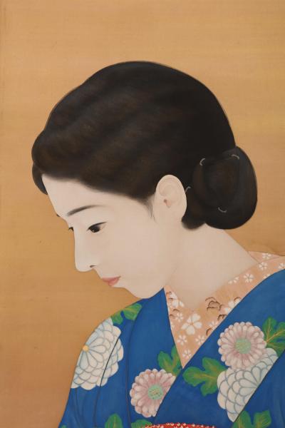  Nihonga Shamisen Player ca 1930