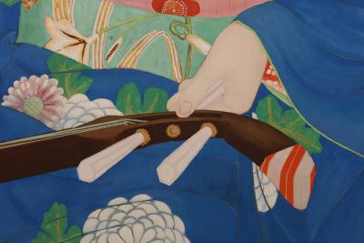  Nihonga Shamisen Player ca 1930