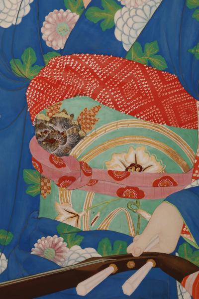  Nihonga Shamisen Player ca 1930