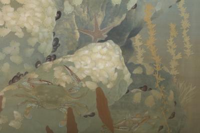 Nihonga Tropical Fish in Ocean 1930s