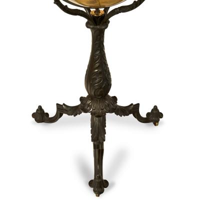 Nims Co A 15 inch terrestrial floor globe by Nims Co