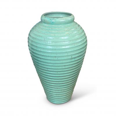  Nittsjo Duo of Monumental Swedish Modern Vases by Jerk Werkmaster for Nittsjo