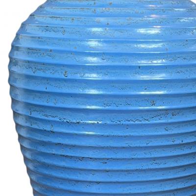  Nittsjo Duo of Monumental Swedish Modern Vases by Jerk Werkmaster for Nittsjo