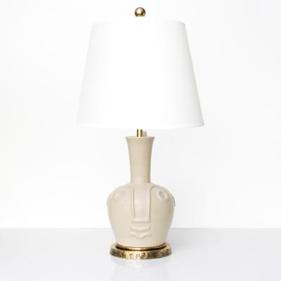  Nittsjo JERK WERKMASTER CERAMIC FACE LAMPS NITTSJO SWEDEN 1940