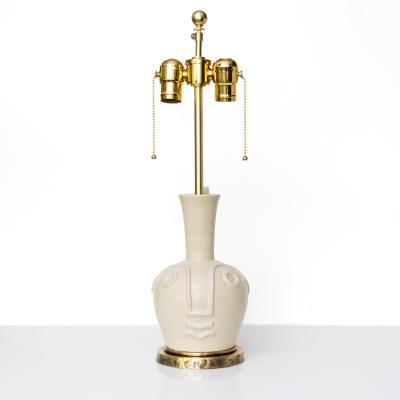  Nittsjo JERK WERKMASTER CERAMIC FACE LAMPS NITTSJO SWEDEN 1940