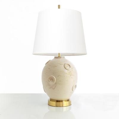  Nittsjo JERK WERKMASTER PAIR OF SWEDISH ART DECO CERAMIC LAMPS for Nittsj 