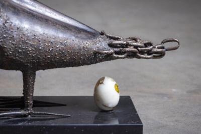  Noel WELDED SCULPTURE OF A BIRD
