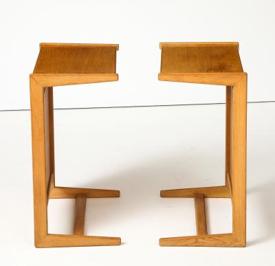  Nordiska Kompaniet A Pair of Yngvar Sandstr m Side Tables Nikko Nordiska Kompaniet TRIVA series 