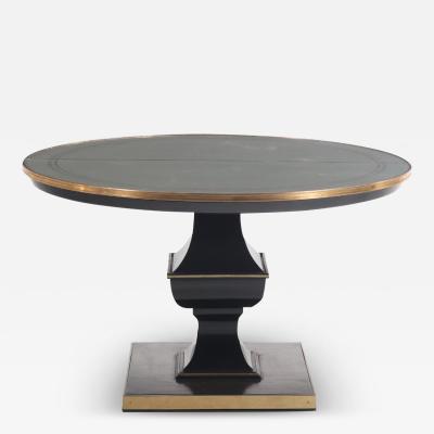  Nordiska Kompaniet An Art Deco ebonized and bronze mounted table by Nordiska C 1945 