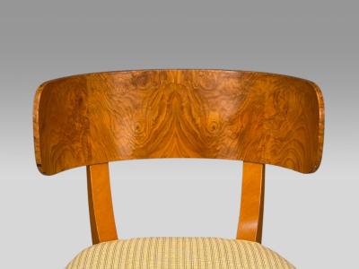  Nordiska Kompaniet Axel Einar Hjorth Nordiska Kompaniet Birch Rare Birka Chairs Sweden 1930s