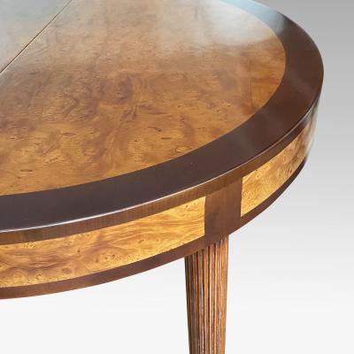  Nordiska Kompaniet Exceptional Table with Brul Top by Carl Bergsten
