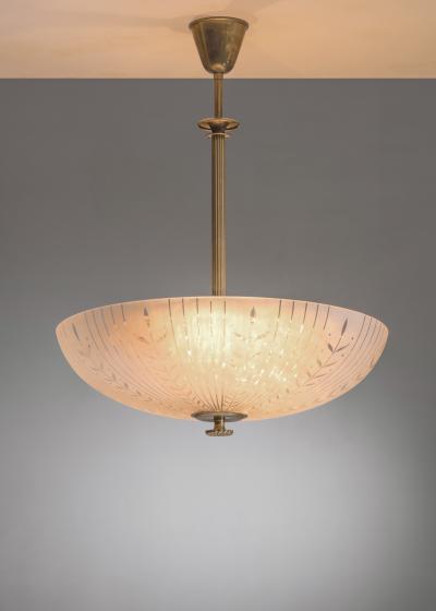  Nordiska Kompaniet Nordiska Kompaniet frosted glass pendant lamp