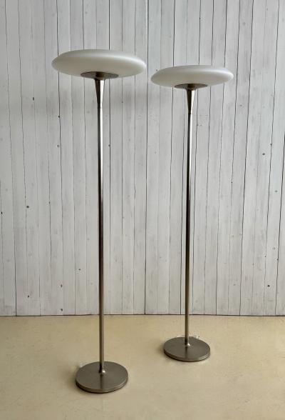  Nordiska Kompaniet Nordiska Kompaniet pair of rare floor lamps model no NK 1027 1940s