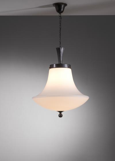  Nordiska Kompaniet Opaline glass pendant lamp