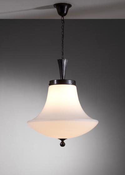  Nordiska Kompaniet Opaline glass pendant lamp