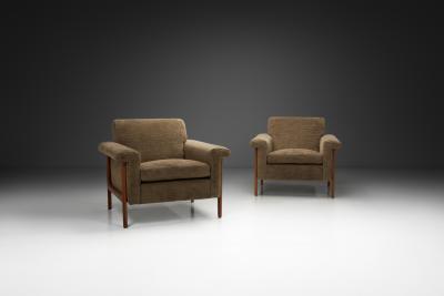  Nordiska Kompaniet Pair of Armchairs by David Ros n for Nordiska Kompaniet Sweden ca 1960s