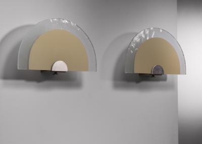  Nordiska Kompaniet Pair of Erik Tidstrand wall lamps for Nordiska Kompaniet