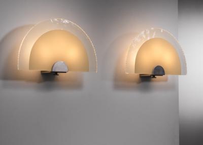  Nordiska Kompaniet Pair of Erik Tidstrand wall lamps for Nordiska Kompaniet