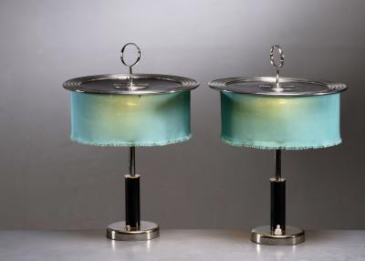  Nordiska Kompaniet Pair of Erik Tistrand table lamps for Nordiska Kompaniet